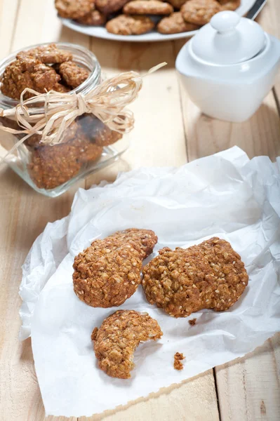 Diet and healthy muesli cookies — Stock Photo, Image