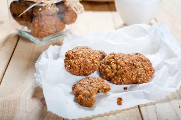 Dieta y galletas muesli saludables — Foto de Stock