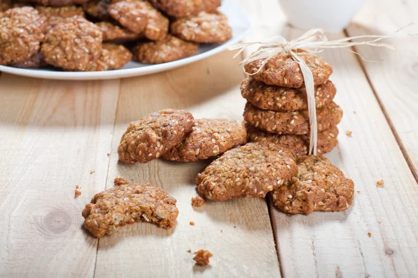 Diet and healthy muesli cookies — Stock Photo, Image