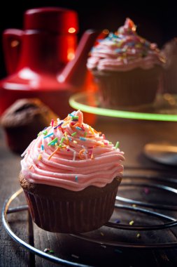 tatlı çikolatalı muffin