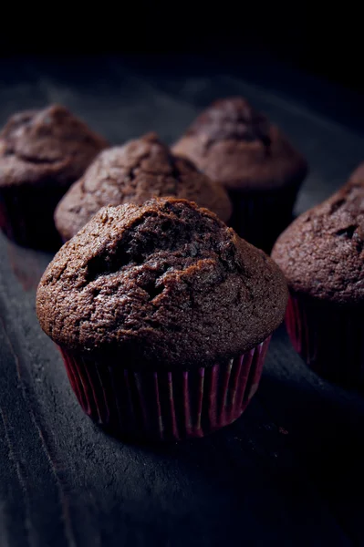 Muffin au chocolat doux — Photo