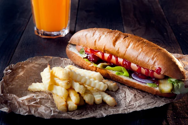 American hot dog — Stock Photo, Image