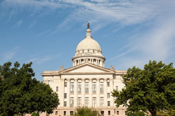 Oklahoma state domu i budynku Kapitolu — Zdjęcie stockowe