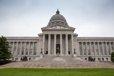 Missouri state house ve jefferson City'de bina capitol mo.