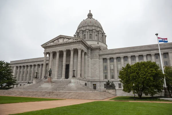 Missouri Staatshaus und Kapitol Gebäude in Jefferson Stadt, mo. — Stockfoto