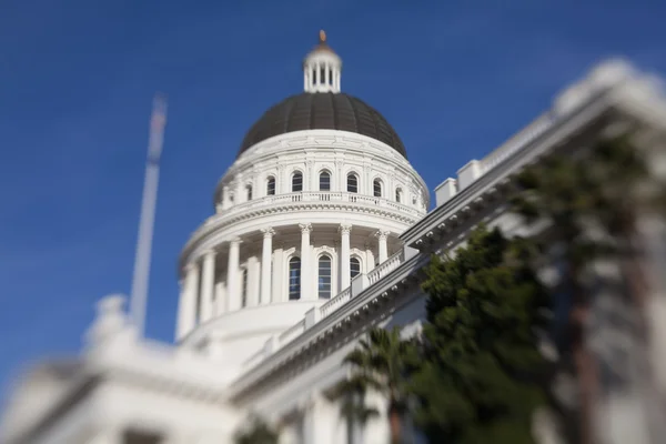 California state house och capitol-byggnaden, sacramento — Stockfoto