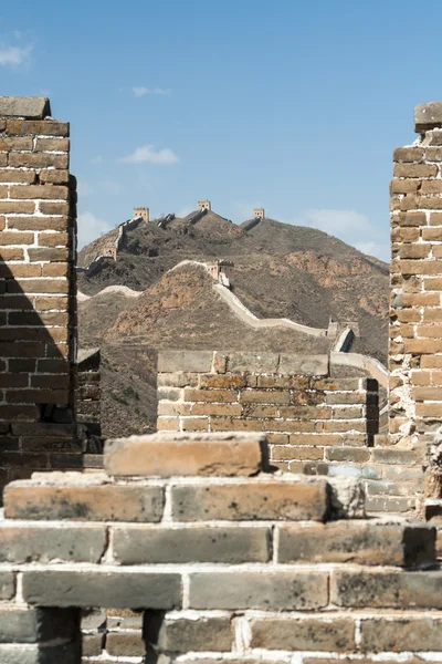 Grote muur van porselein — Stockfoto