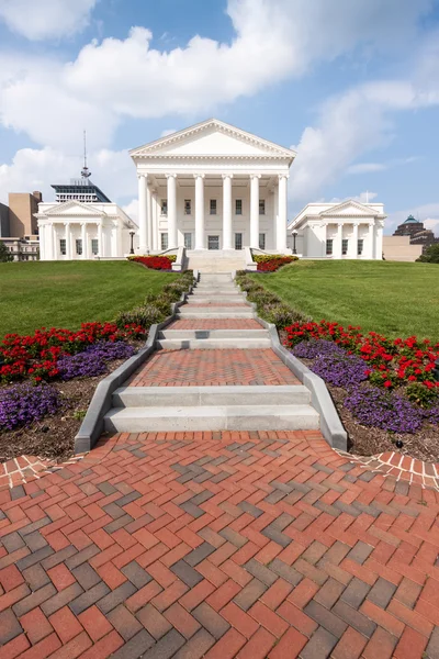 Virginia staatskapitol gebäude, reich — Stockfoto