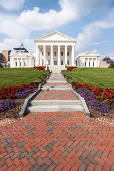 Virginia state capitol budynku, richmond — Zdjęcie stockowe