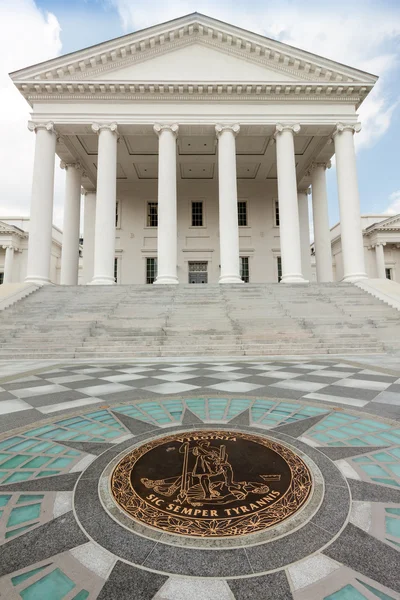 Virginia staatskapitol gebäude, reich — Stockfoto