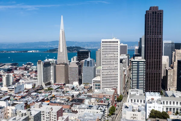 Skyline von San Francisco — Stockfoto