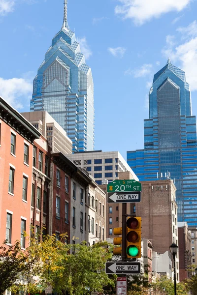 Philadelphie, Pennsylvanie skyline — Photo