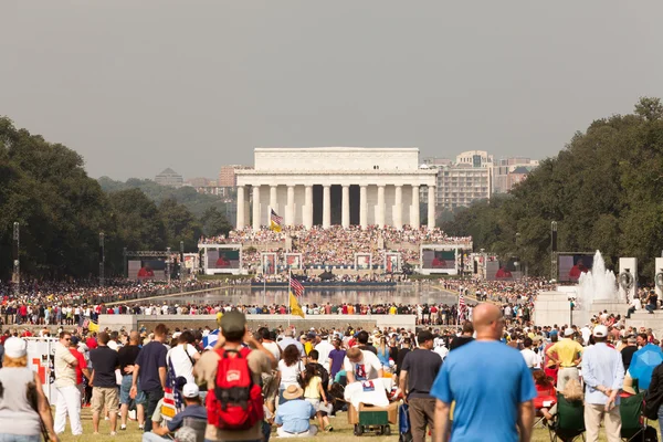 Demonstráció a washington, dc — Stock Fotó