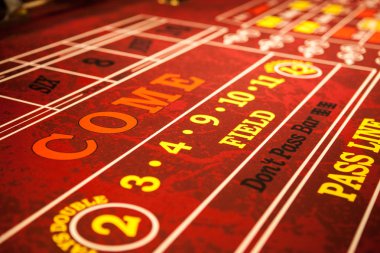 Craps tablo