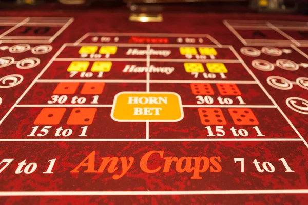 Craps tablo