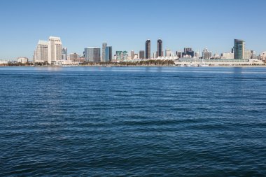 San diego skyline görünümü
