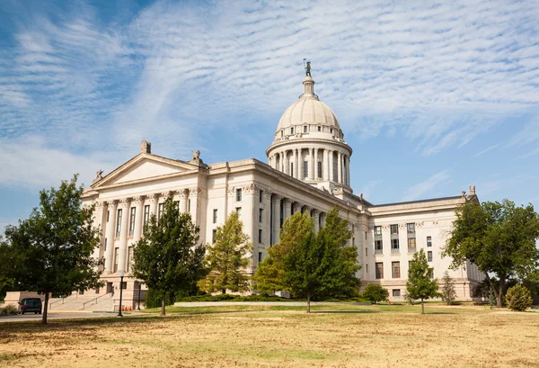 Oklahoma státní dům a capitol building — Stock fotografie