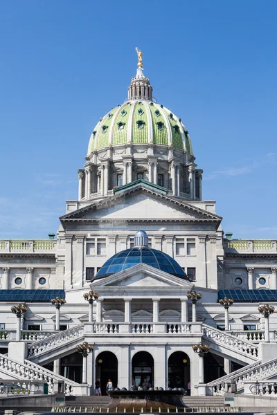 Pennsylvania State House e Campidoglio Building — Foto Stock