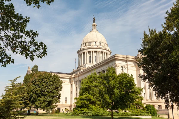 Oklahoma state domu i budynku Kapitolu — Zdjęcie stockowe