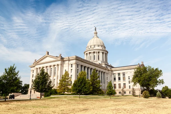 Oklahoma state domu i budynku Kapitolu — Zdjęcie stockowe