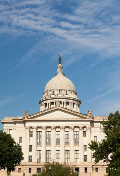 Oklahoma state domu i budynku Kapitolu — Zdjęcie stockowe