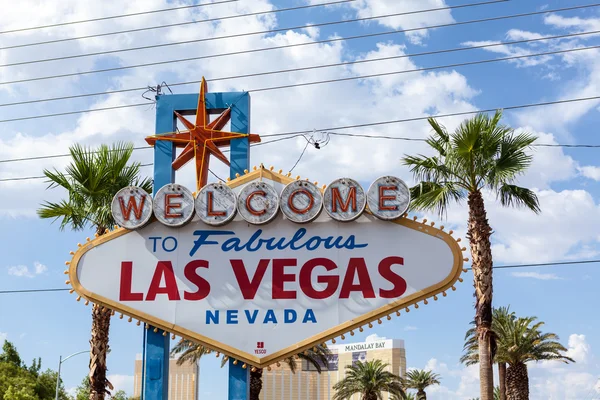 Welcome to Las Vegas sign — Stock Photo, Image