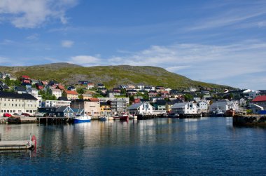 şehir ve liman, honningsvag, nordkapp Belediyesi, Norveç