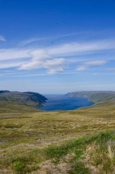 Przylądek Północny / nordkapp, najbardziej na północ punktu Europy — Zdjęcie stockowe