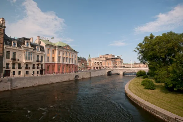 Stockholm, Švédsko — Stock fotografie