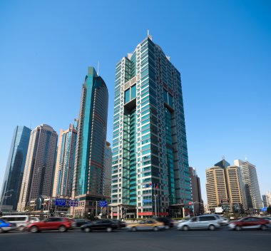 modern şehir Şanghay