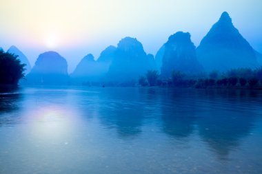 Guilin, sunrise