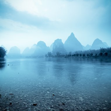 güzel yangshuo peyzaj