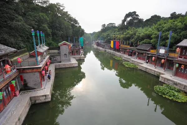 Rua da água de Suzhou em Pequim — Fotografia de Stock