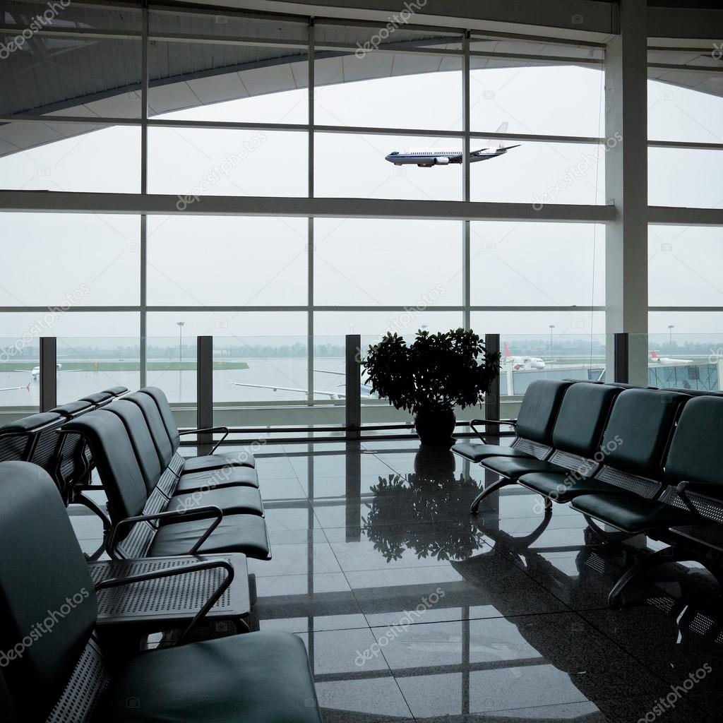 Chair and airport