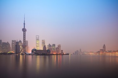 Skyline şafak shanghai