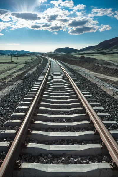 Caminho de ferro — Fotografia de Stock