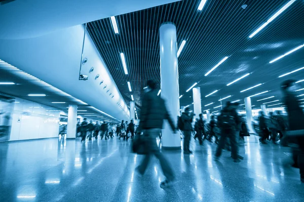 Szene aus der U-Bahn-Station — Stockfoto