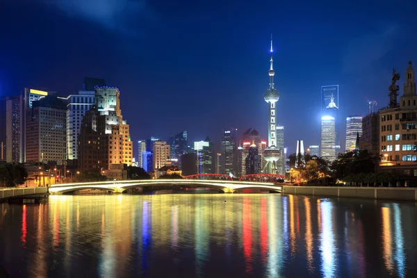 Night shanghai — Stock Photo, Image