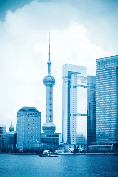 Shanghai blå landskap — Stockfoto