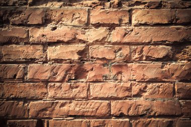 Eski tuğla duvar