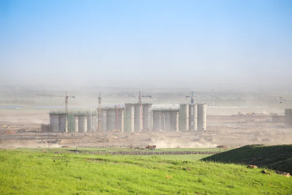 Industrial construction site — Stock Photo, Image