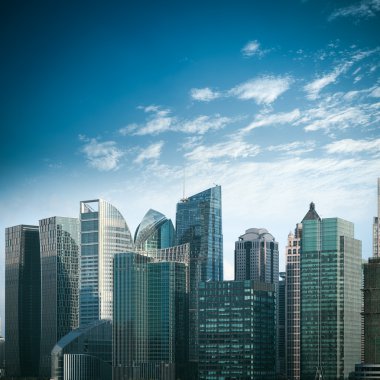 Finansal Modern binalarda shanghai