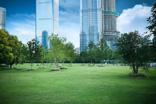 City park greenbelt in shanghai — Stock Photo, Image