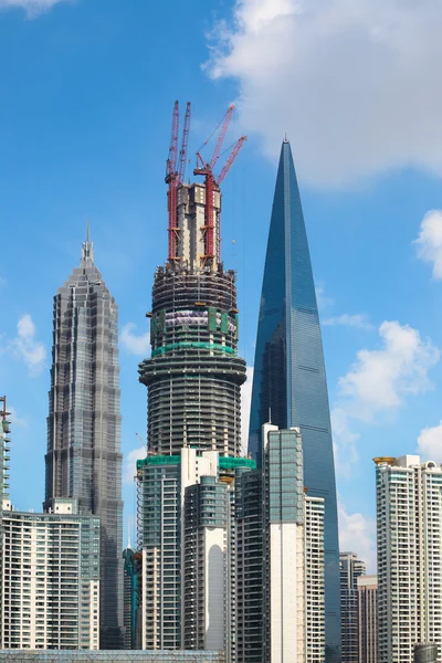 Primer plano de los edificios de gran altura — Foto de Stock