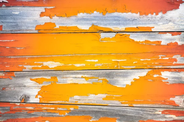Peeling paint wood background — Stock Photo, Image