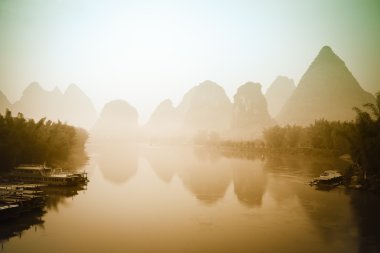 yangshuo içinde güzel manzara