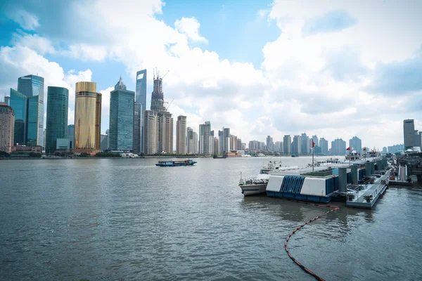 Moderne stadsgezicht in shanghai — Stockfoto