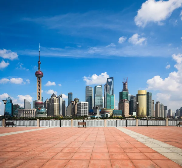 Paesaggio urbano di shanghai — Foto Stock