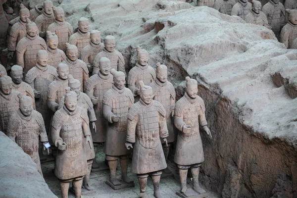 Guerreros de Terra-Cotta — Foto de Stock