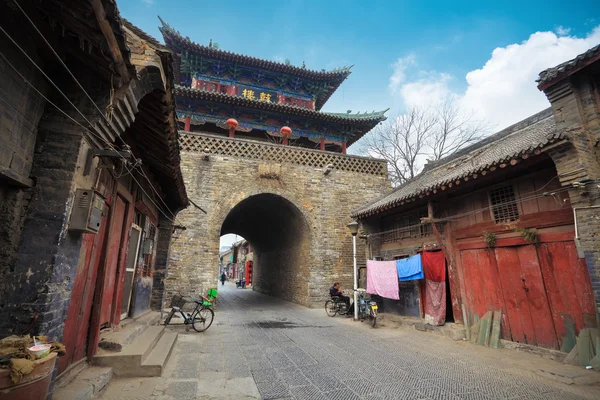 Ancient drum tower in luoyang — Stock Photo, Image